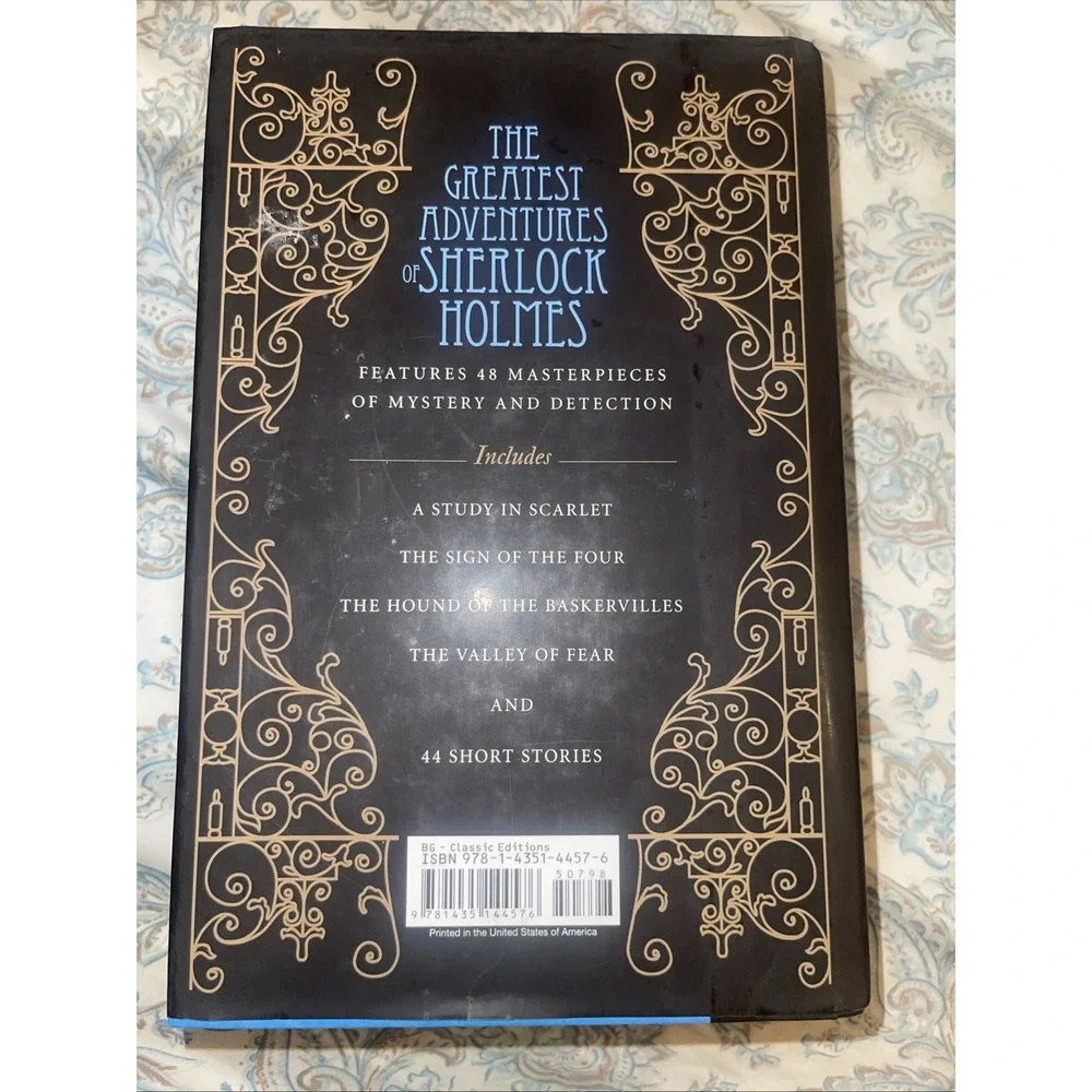 THE GREATEST ADVENTURES SHERLOCK HOLMES Arthur Conan Doyle,‎ Fall River 2009 HC